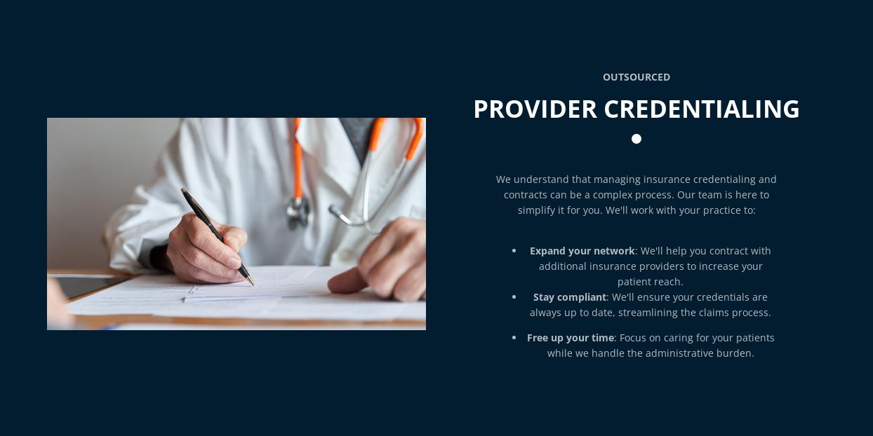 Provider License Sign Provider Credentialing